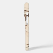 シックな茶色のガーリースクリプト水の色エスプレッソコーヒー Case-Mate iPhoneケース (裏面 / 左)