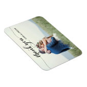 シックな華やかな |写真ありがとう マグネット (右側)