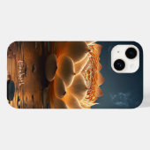 シックな蓮の花 Case-Mate iPhoneケース (裏面 (横))