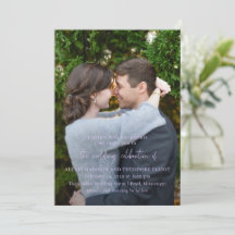 シックな薄紫モダン写真結婚の