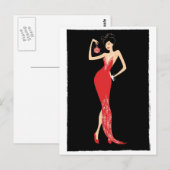 シックな装飾ポストカード ポストカード (正面/裏面)