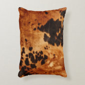 シックな西ブラウンコウィド アクセントクッション (正面(垂直))