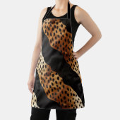 シックな西ブラックブラウンコウィド エプロン (インサイチュ)