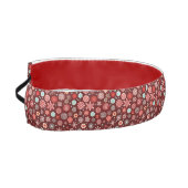 シックな調和'ヴィンテージイン赤' アスレチックヘッドバンド (左)