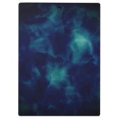 シックな赤いピンクのグレーの抽象芸術幾何学的 クリップボード (裏面)