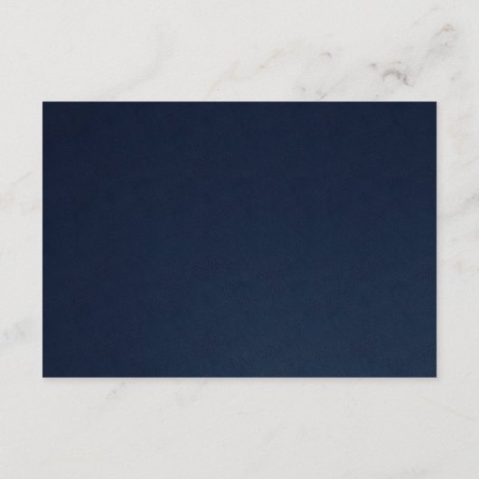 シックな赤いローズ牡丹フローラ水の色の結婚式RSVP エンクロージャーカード (裏面)