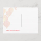 シックな赤い提灯の結婚式の日付を保存 案内ポストカード (裏面)