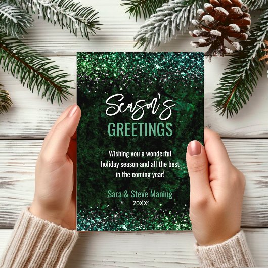 シックな赤い緑の大理石アートクリスマスの新年