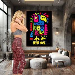 シックな赤デニムテクスチャ:パーソナライズされたロゴと文字 カプリレギンス