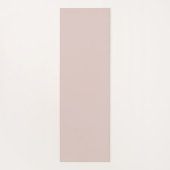 シックな赤面ピンクモノグラムのオーバーサイズイニシャル ヨガマット (裏面)