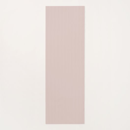 シックな赤面ピンクモノグラムのオーバーサイズイニシャル ヨガマット (裏面)