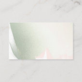 シックな赤面ピンク結婚、Sage's Webサイト/詳細 エンクロージャーカード (裏面)