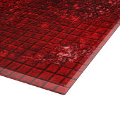 シックな赤 カッティングボード (角)