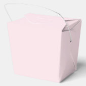 シックな退職パーティーピンク金ゴールドアゲートカスタムト フェイバーボックス (裏面)