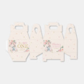 シックな部族かわいい象赤面フローラワイルドワン フェイバーボックス (折り畳みなし)