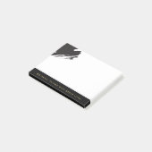 シックな金ゴールドの効果のポスト・イット ポストイット (アングル)