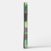 シックな金ゴールドバタフライピスタチオ紫パターン Case-Mate iPhoneケース (裏面 / 右)