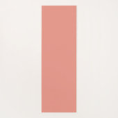 シックな金ゴールドリーフとバタフライピンクの背景 ヨガマット (裏面)