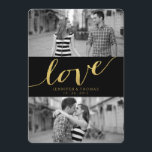 シックな金ゴールド愛 | セーブザデート<br><div class="desc">これは金フェイク箔のように見えるグラフィックを印刷した金もし箔である。製品もしに関するご質問やご不明点がありましたら連絡私の店を通して下さい。</div>