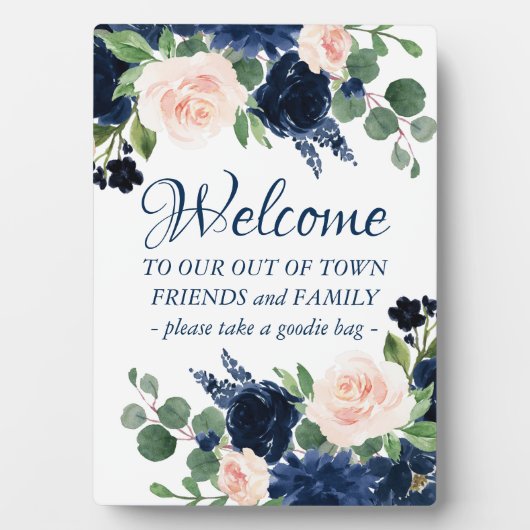 シックな開花 |ロマンチックなフローラが町のゲストから フォトプラーク (正面)