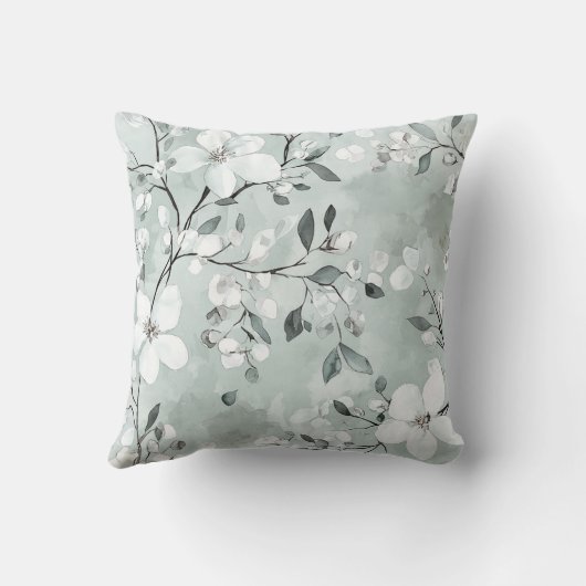 シックな青いトンハエの夢 クッション (裏面)