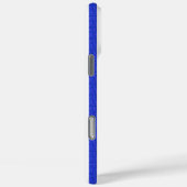 シックな青の幾何学的ストライプ Case-Mate iPhoneケース (裏面 / 右)