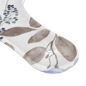 シックな青の水色の花切りボード カッティングボード (角)