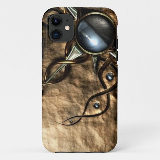 シックな青銅 Case-Mate iPhoneケース (裏面)