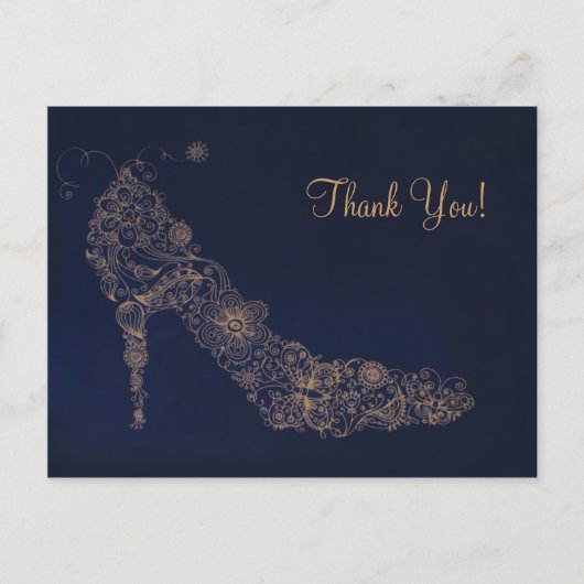 シックな靴～はがき ポストカード (正面)