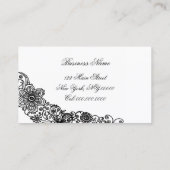 シックな靴-色を変えて下さい 名刺 (裏面)