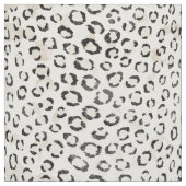 シックな黒と白のチーズプリント ファブリック (見本)