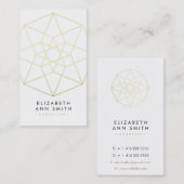 シックな黒及び金ゴールドは名刺のパックを抽出します 名刺 (正面/裏面)