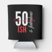 シックな50風と素晴らしい誕生日 缶クーラー (裏面)