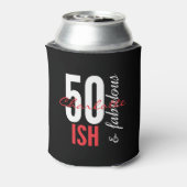 シックな50風と素晴らしい誕生日 缶クーラー (缶裏面)