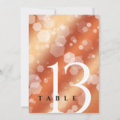 シックな8th32ndブロンズ結婚ズ記念日 招待状 (裏面)