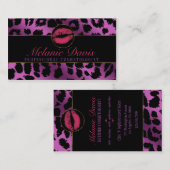 シックなCosmetologyの名刺 名刺 (正面/裏面)