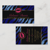 シックなCosmetologyの名刺 名刺 (正面/裏面)