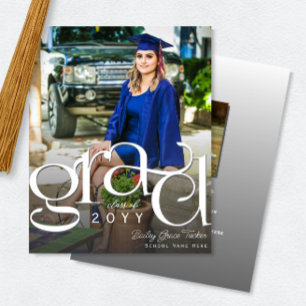 シックなGRADフォトバジェット卒業発表