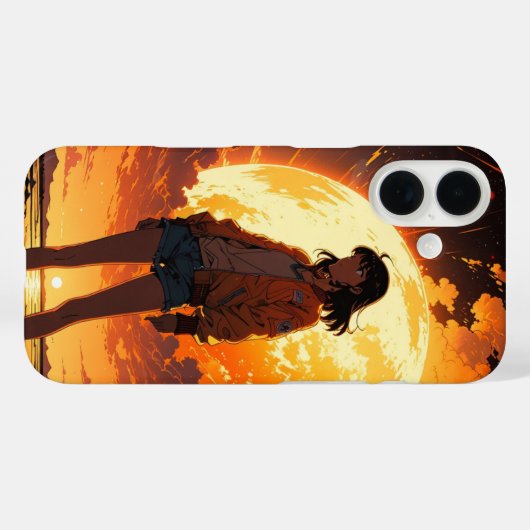 シックなiPhone 16ケース – 彼女のための完璧なギフト Case-Mate iPhoneケース (裏面 (横))