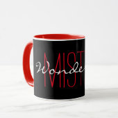 シックなMUG_「MISTER VANFUL」 マグカップ (正面左)