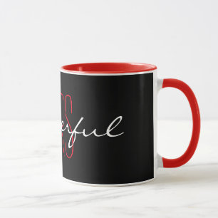 シックなMUG_ " WONDERFUL夫人" マグカップ