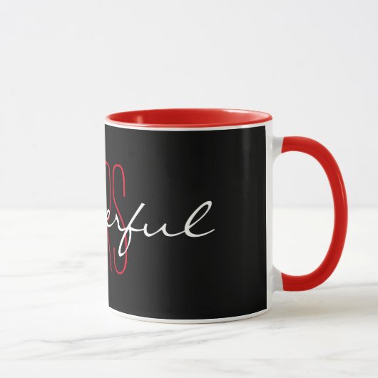シックなMUG_ " WONDERFUL夫人" マグカップ (右)