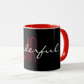 シックなMUG_ " WONDERFUL氏" マグカップ (正面右)