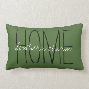 シックなPILLOW_HOMEの…南チャーム" ランバークッション