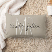シックなPILLOW_MR… Wonderfuller " ランバークッション (ブランケット)