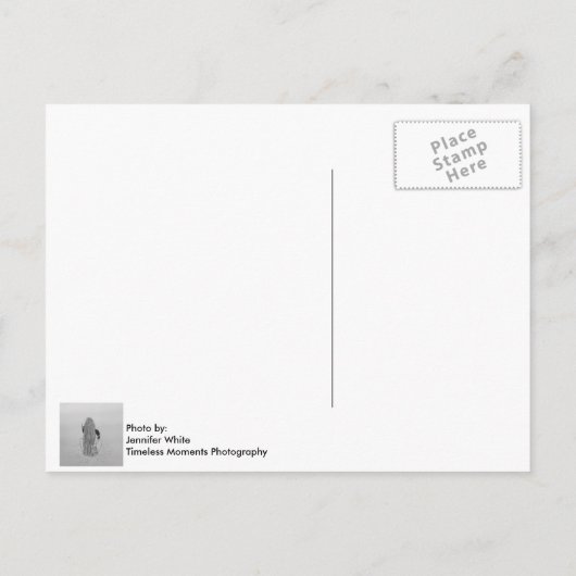 シックはがき ポストカード (裏面)