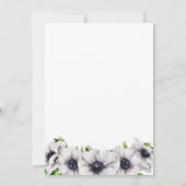 シックアネモン結婚式招待状 招待状 (裏面)