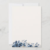 シックアンドサッシーフローラ金ゴールドアーチ60誕生日 招待状 (裏面)