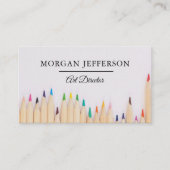 シックアーティストアーモダントディレクターギャラリークリエイティブ 名刺 (正面)