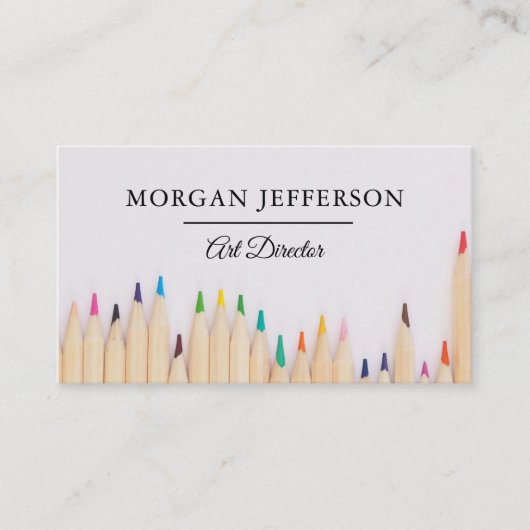 シックアーティストアーモダントディレクターギャラリークリエイティブ 名刺 (正面)